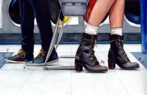 'Debora' in the Laundromat